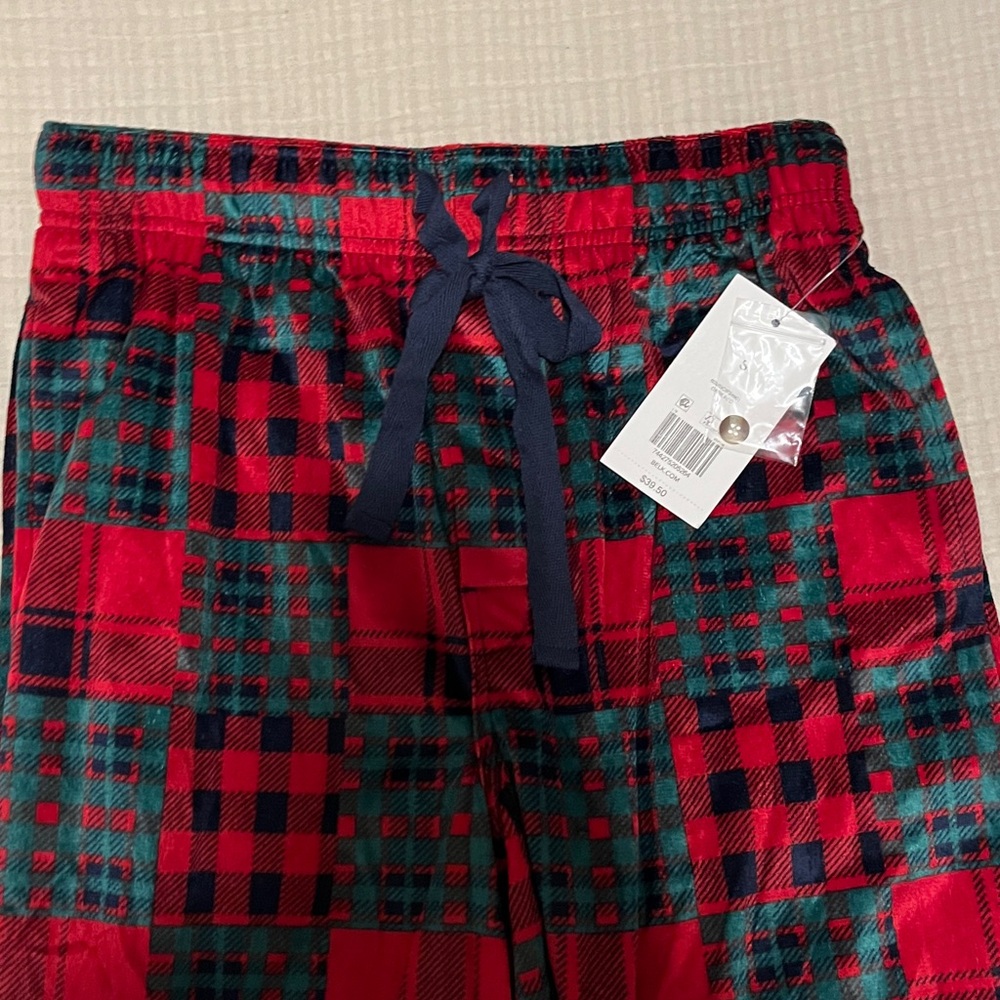 Plaid Red and Green unisex Bottoms
For adults